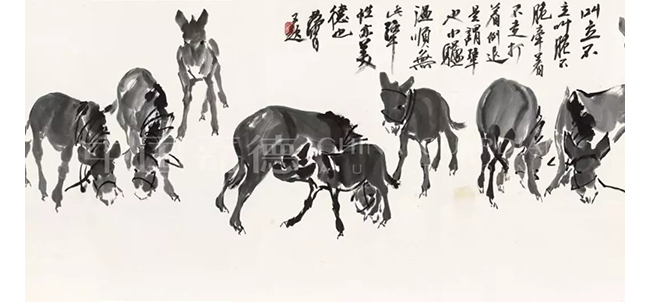 中國嘉德2019春拍精品導(dǎo)覽 | 嘯傲人間 任重道遠—黃胄《百驢圖》巨卷