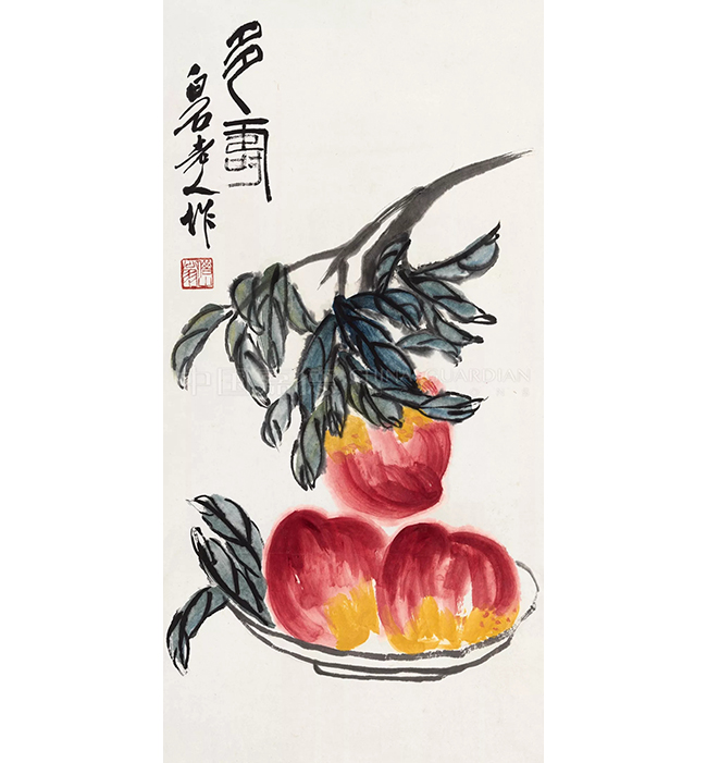 中國(guó)嘉德2019秋拍 | 畫壇獨(dú)步 歲歲平安——齊白石《花果四屏》