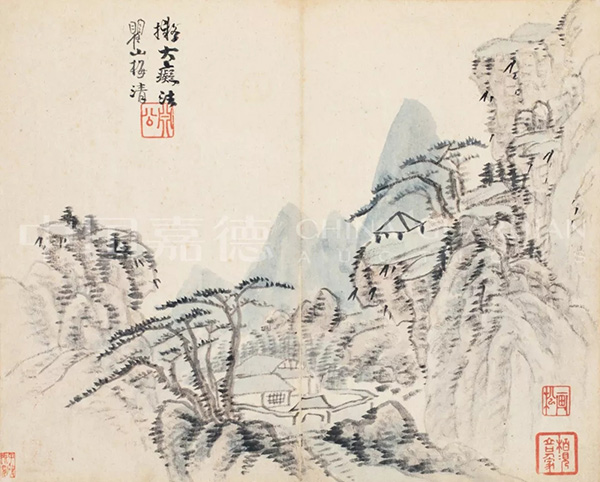 中國嘉德2019秋拍 |  大觀古書畫夜場之十七世紀(jì)“黃山畫派”專題